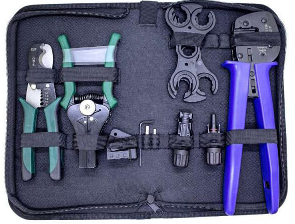 Kit d’outils de sertissage pour installations solaires